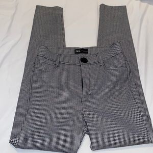 Zara - Patterned Skinny Leg Pant
